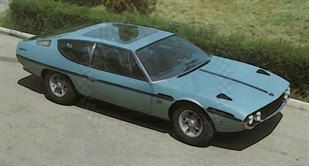 Lamborghini Espada S1 Panoramic Light Blue 1:18
