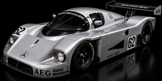 Sauber Mercedes C9 5th Le Mans 1989 #62 Schlesser/Jabouille/Cudini 1:12