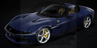 Ferrari 12Cilindri Spider 2024 Blue