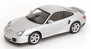 Porsche 911 (996)  Turbo 2000 Silver 1:18