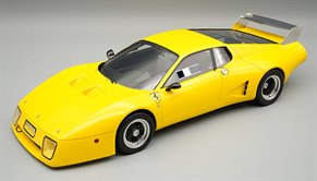 Ferrari 512BB/LM Press 1979 Yellow 1:18