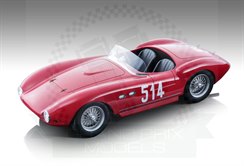 Ferrari 166MM/53 Mille Miglia 1953 #514 Cacciari/Mason 1:18