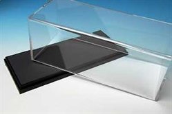 Display Case With Grey Base  (160x70x65mm)