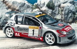Peugeot 206 WRC Monte Carlo 2001 Conversion Set 1:24