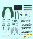 Williams FW08C Monaco 1983 Decal