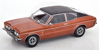 Ford Taunus GXL Coupe 1971 Copper/Black 1:18