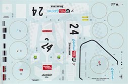Surtees TS9 6th Monaco 1971 #24 Stommelen Decal