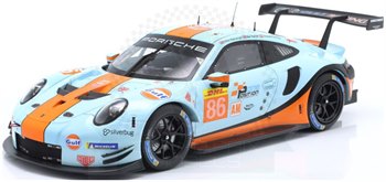 Porsche 911 RSR 23rd Sebring 1000 Miles 2019 #86 Gulf Racing UK 1:18
