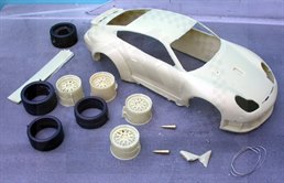 Porsche GT3RS 2003/04 Body/Parts 1:24