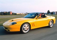 Ferrari 550 Barchetta 2000 Yellow 1:18