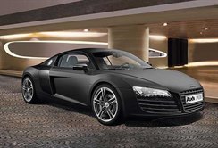 Audi R8 Matt Black 1:24