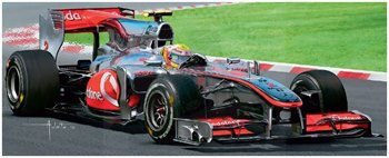 McLaren MP4/25 F1 2010 #2 Hamilton 1:24