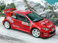Peugeot 206 WRC MCarlo 2004 Bozian 1:24