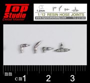 Resin Hose Joints 1.2mm 1:12