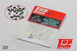 Hex Pipe Tapered Fitting 1.6mm (x10)