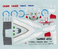 Tyrrell 020C Decal