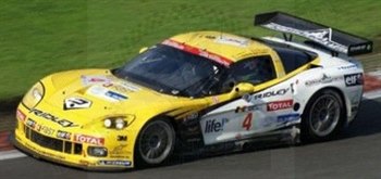 Chevrolet Corvette C6R 1st Spa 24hrs 2009 #4 Hezemans/Kumpen/Menten/Mollekens