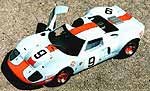 Ford GT40 1st Le Mans 1968 #9 Rodriguez/Bianchi 1:24