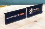 Rally Spectator Barrier Peugeot 1:24