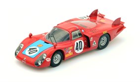 Alfa Romeo 33/2 6th Le Mans 1968 #40 Autodelta