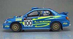 Subaru Impreza STI GrN Oz 2002 #100 Bour