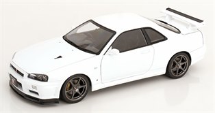 Nissan Skyline (R34) V-Spec 2 2001 White 1:12