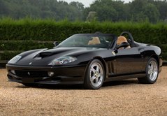 Ferrari 550 Barchetta 2000 Black 1:18