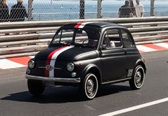 Fiat 500 D 1957 #16 Matt Black 1:18