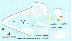 Zakspeed 861 Decal