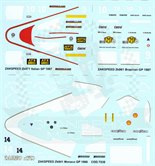 Zakspeed 871 Italy 1987 Decal