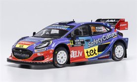 Ford Puma Rally1 6th Sweden 2025 #22 Sesks/Francis