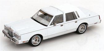 Lincoln Town Car 1985 White 1:18