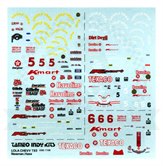 Lola T93/00 ROAD 1993 Mansell Decal