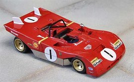 Ferrari 312PB 8th Spa 1971 #1 Ickx/Regazzoni
