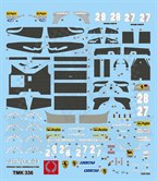 Ferrari 126C3 1st Germany 1983 Decal