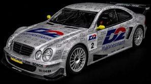 Mercedes CLK DTM 2000 #2 Jaeger 1:18