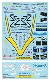 Renault R26 1st UK 2006 Decal