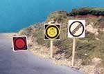 Rally Time Control Signs (x3) 1:24