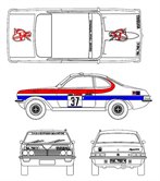 Vauxhall Magnum Tour of Britain 1974 #37 Hunt/Benson