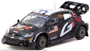 Toyota Yaris Rally1 1st Latvia 2024 #69 Rovanpera/Halttunen 1:64