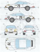 Porsche 911RS Le Mans Practice 1973 #78 Bayard/Liggonet