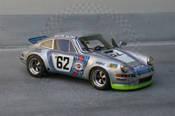 Porsche 911RSR 2.8 1st Le Mans 4hrs 1973 #62 Martini