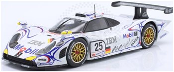 Porsche 911 GT1-98 2nd Le Mans 1998 #25 Mobil 1:18
