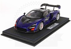 McLaren Senna Geneva 2018 Metallic Blue 1:18