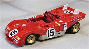 Ferrari 312PB Nurburgring 1000kms 1971 #15 Ickx/Redman