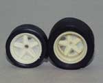 Porsche 936 5 spoke Wheels/Tyres 1:24