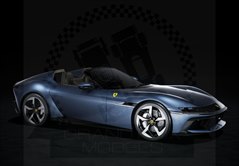 Ferrari 12Cilindri Spider 2024 Metallic Blue