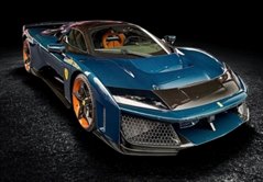 Ferrari F80 2025 Carbon Blue 1:18