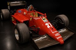 Ferrari 156/85 2nd UK 1985 #27 Alboreto 1:18