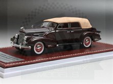 Cadillac V16 Series 90 Convertible Sedan 1938 Maroon